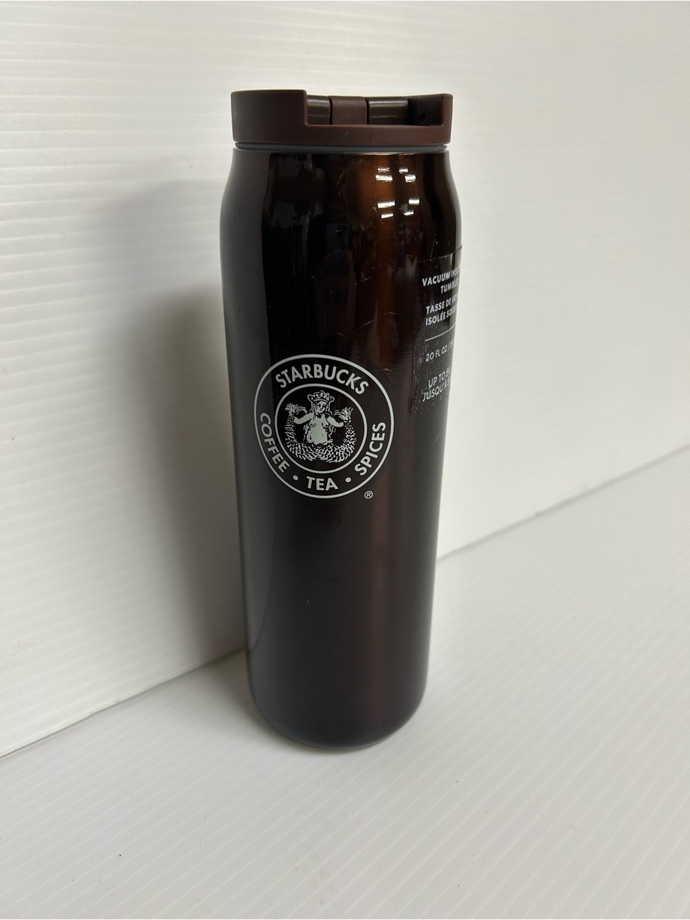 Seattle First Starbucks Pike Place Market Double Stainless Tumbler 20oz- limited
